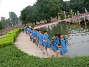 旺旺集团在笑翻天乐园挑战自